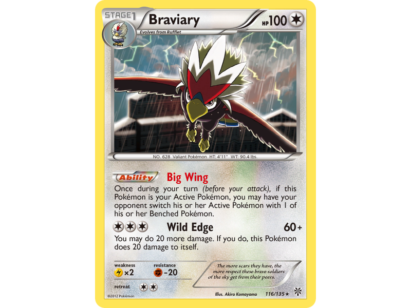 Braviary (Reverse Holo)