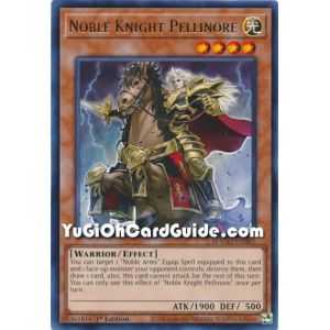 Noble Knight Pellinore (Rare) – Maximum Gold | Carta YUGIOH en México
