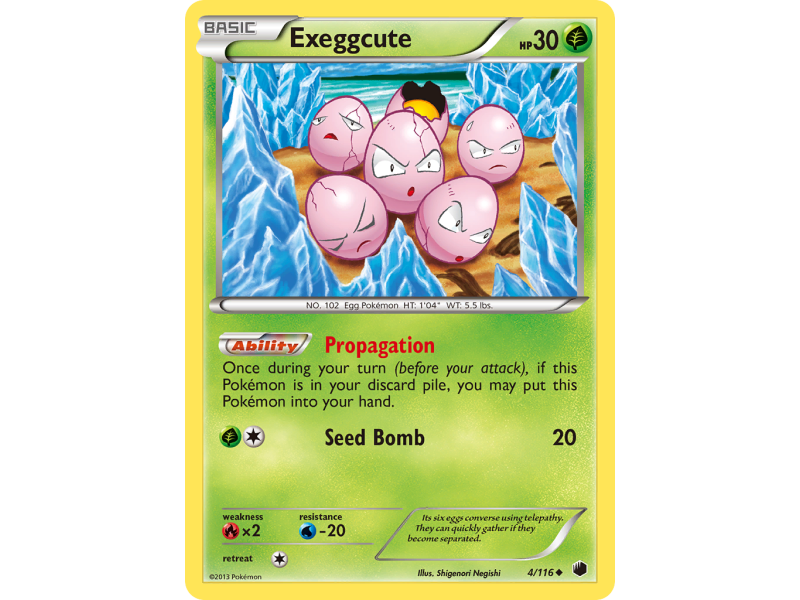 Exeggcute (Reverse Holo)