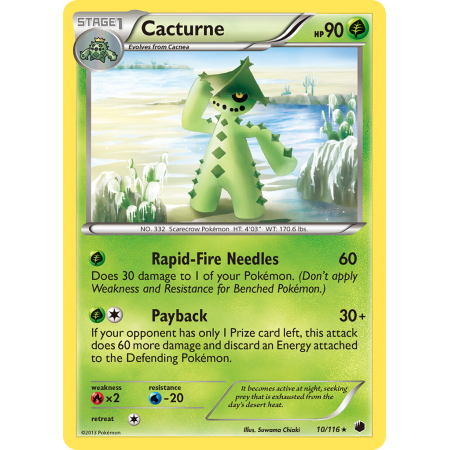 Cacturne (Reverse Holo)