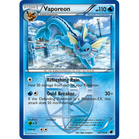 Vaporeon (Reverse Holo)