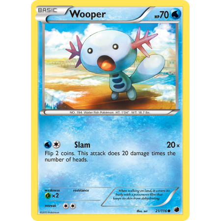 Wooper (Reverse Holo)