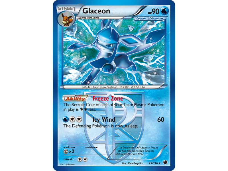 Glaceon (Reverse Holo)
