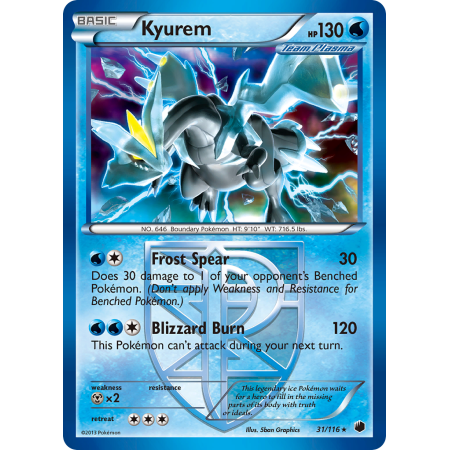 Kyurem (Reverse Holo)