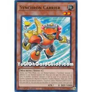 Synchron Carrier (Rare) – Maximum Gold | Carta YUGIOH en México
