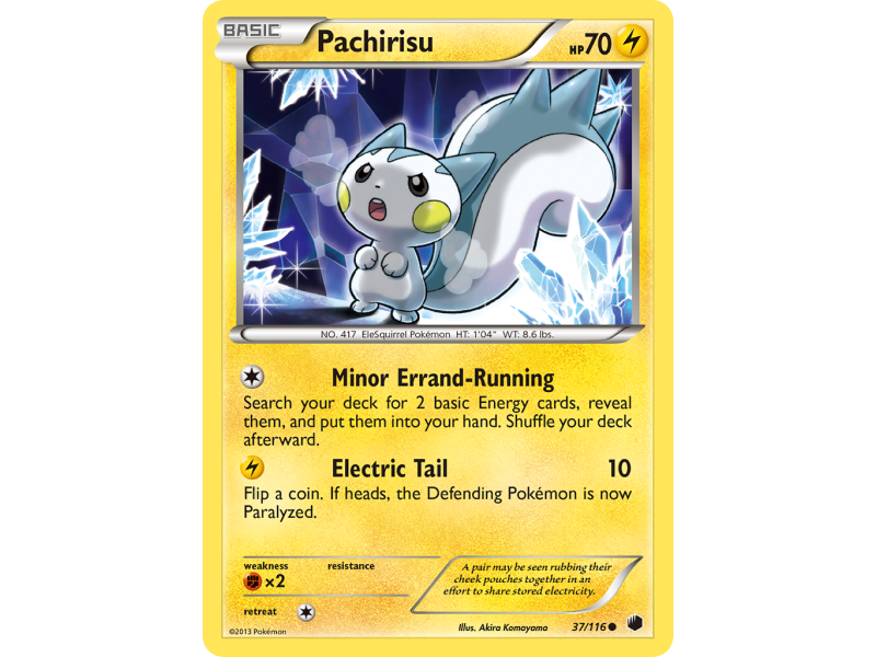Pachirisu (Reverse Holo)
