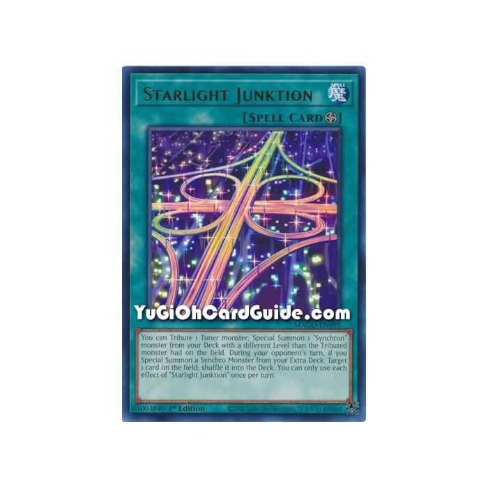 Starlight Junktion (Rare) – Maximum Gold | Carta YUGIOH en México