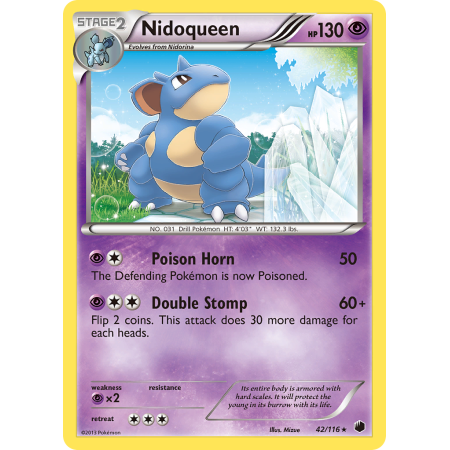 Nidoqueen (Reverse Holo)