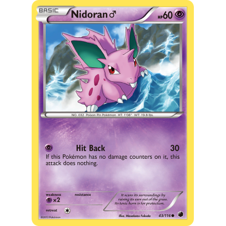 Nidoran ♂ (Reverse Holo)