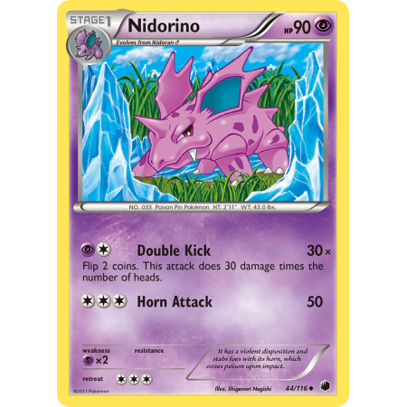 Nidorino (Reverse Holo)