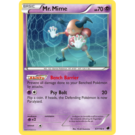 Mr. Mime (Reverse Holo)