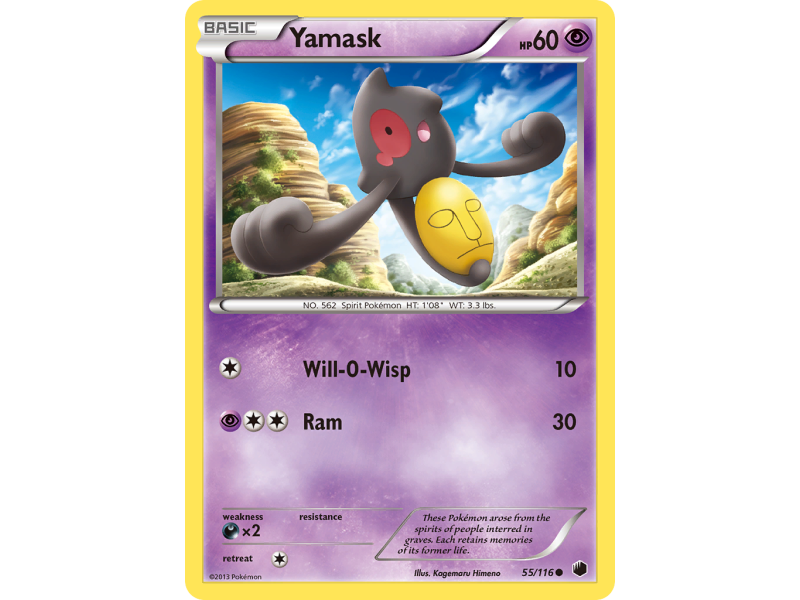 Yamask (Reverse Holo)