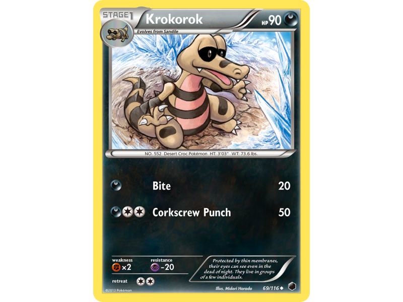 Krokorok (Reverse Holo)