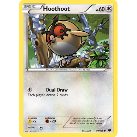 Hoothoot (Reverse Holo)