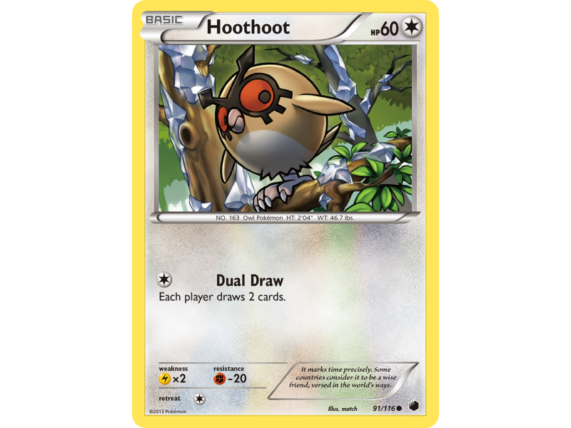 Hoothoot (Reverse Holo)