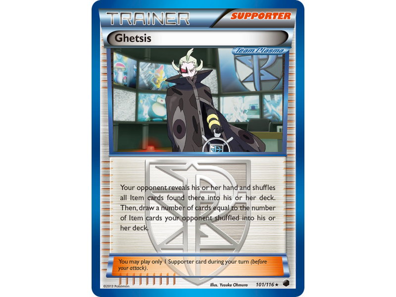 Ghetsis (Reverse Holo)