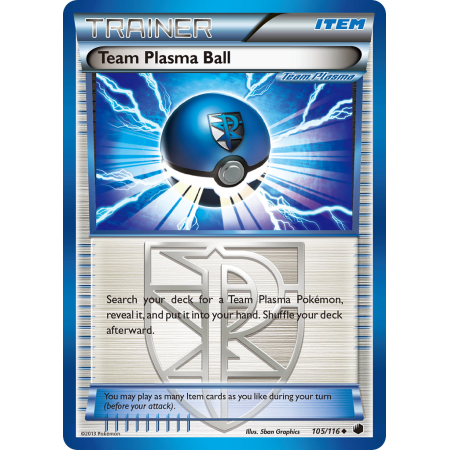 Team Plasma Ball (Reverse Holo)