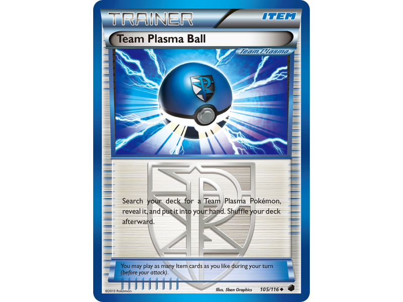 Team Plasma Ball (Reverse Holo)
