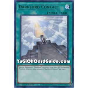 Darklord Contact (Rare) – Maximum Gold | Carta YUGIOH en México