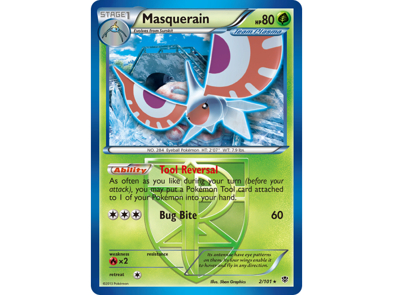 Masquerain (Reverse Holo)