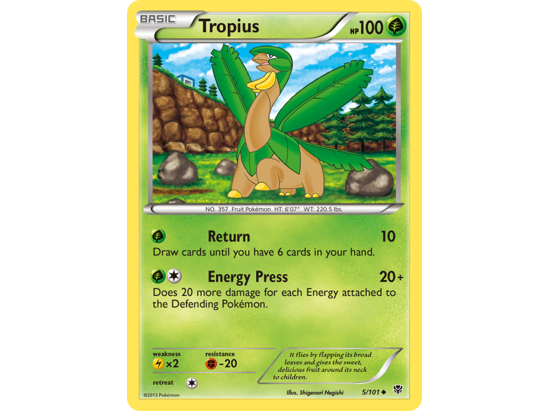 Tropius (Reverse Holo)