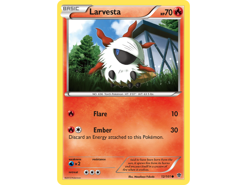 Larvesta (Reverse Holo)