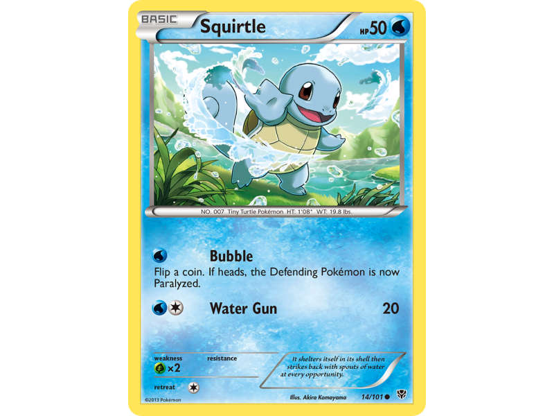 Squirtle (Reverse Holo)
