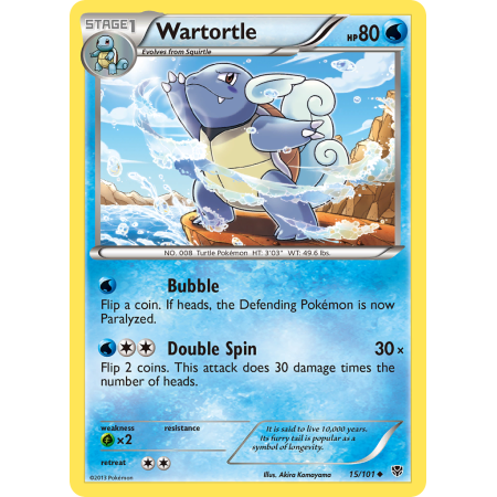 Wartortle (Reverse Holo)