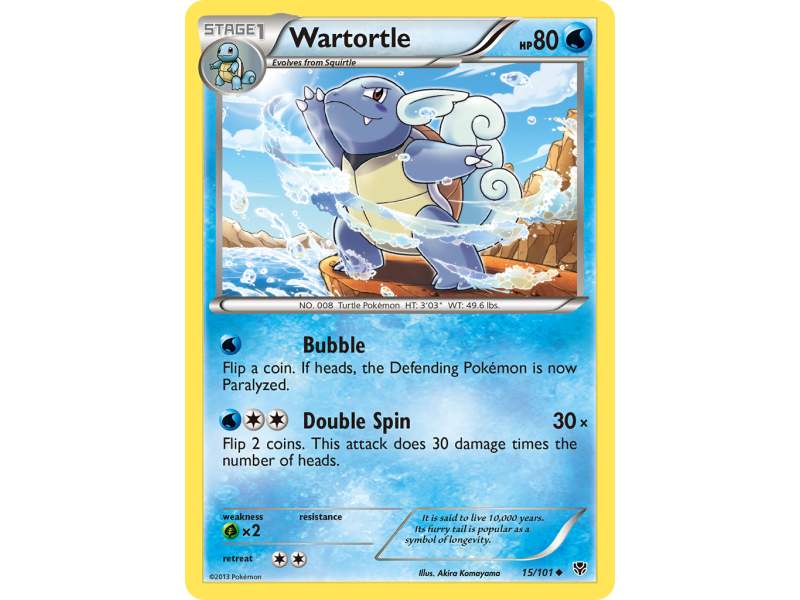 Wartortle (Reverse Holo)