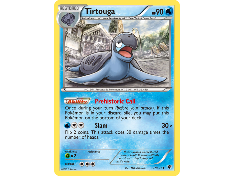 Tirtouga (Reverse Holo)