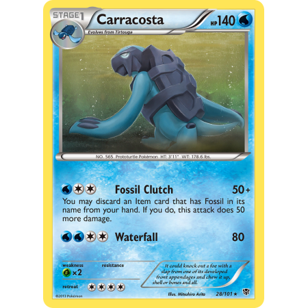 Carracosta (Reverse Holo)
