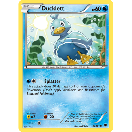 Ducklett (Reverse Holo)