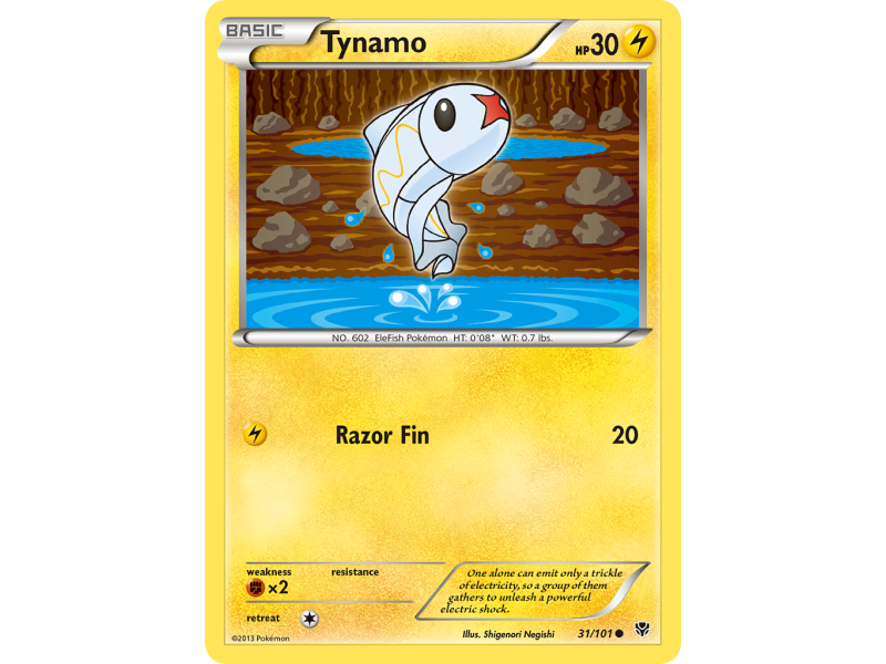 Tynamo (Reverse Holo)