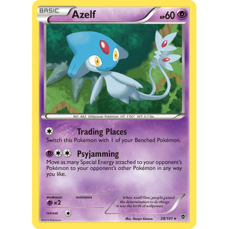 Azelf (Reverse Holo)
