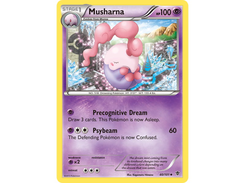 Musharna (Reverse Holo)