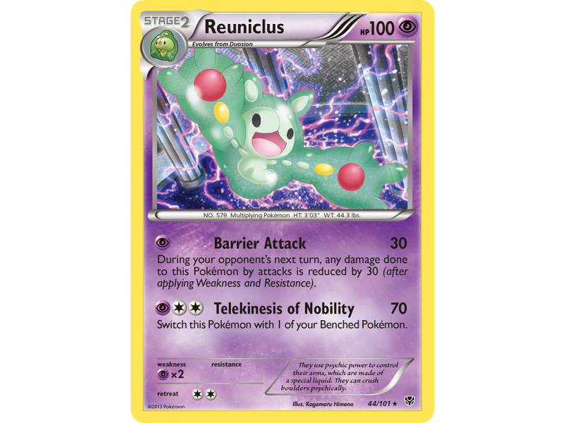 Reuniclus (Reverse Holo)