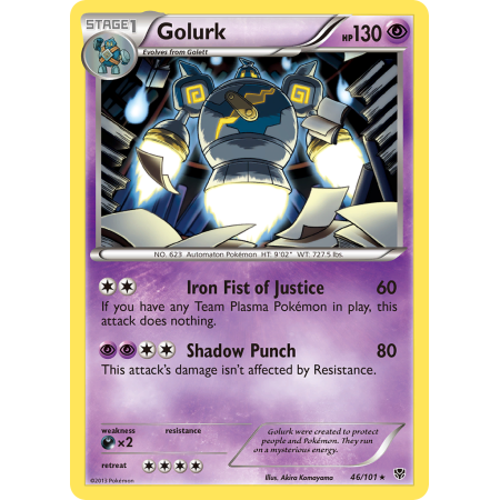 Golurk (Reverse Holo)