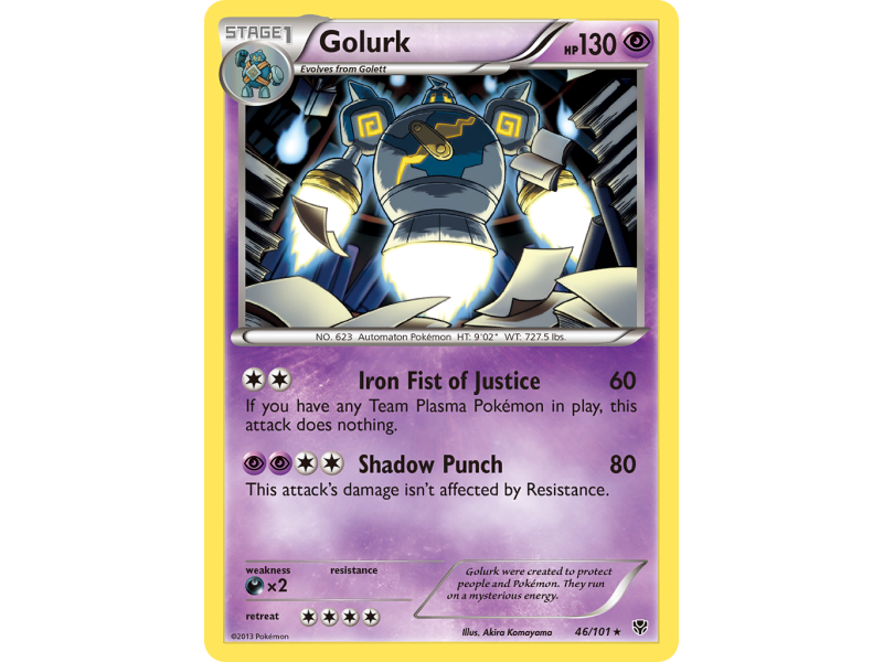 Golurk (Reverse Holo)