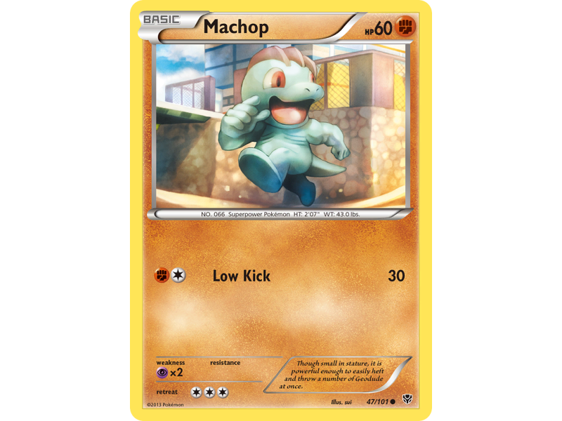 Machop (Reverse Holo)