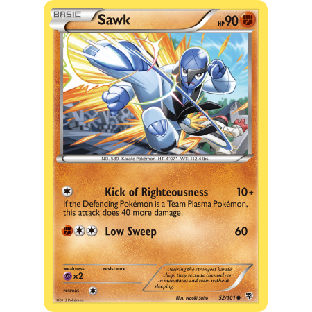 Sawk (Reverse Holo)