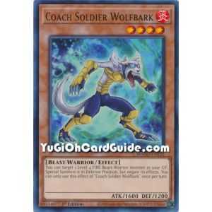 Coach Soldier Wolfbark (Rare) – Maximum Gold | Carta YUGIOH en México