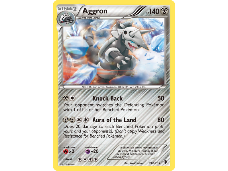 Aggron (Reverse Holo)