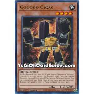 Gogogo Gigas (Rare) – Maximum Gold | Carta YUGIOH en México