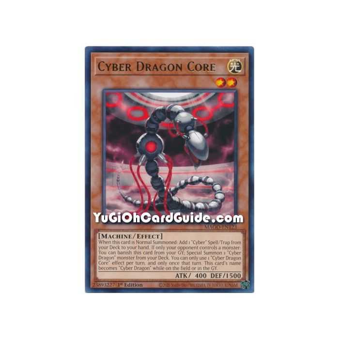 Cyber Dragon Core (Rare) – Maximum Gold | Carta YUGIOH en México