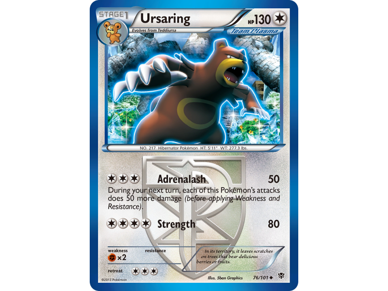 Ursaring (Reverse Holo)