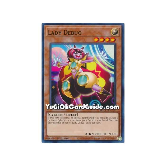 Lady Debug (Rare) – Maximum Gold | Carta YUGIOH en México