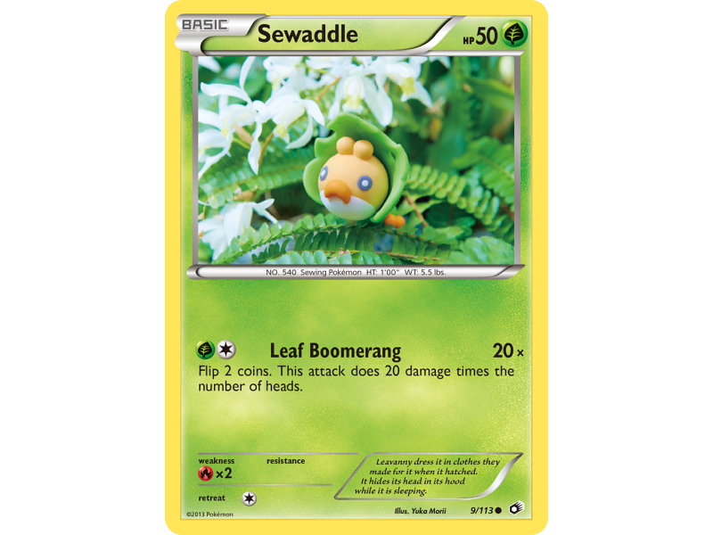 Sewaddle (Reverse Holo)