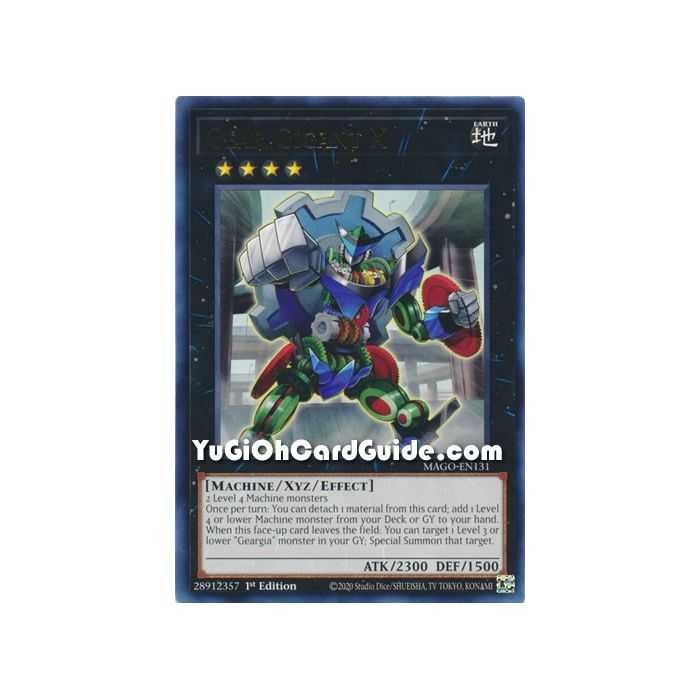 Gear Gigant X (Rare) – Maximum Gold | Carta YUGIOH en México