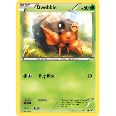 Dwebble (Reverse Holo)