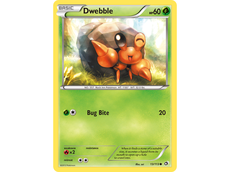 Dwebble (Reverse Holo)